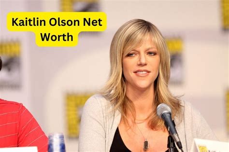 kaitlin olson net worth